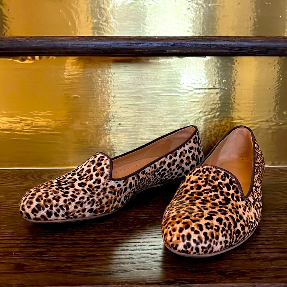Leopard Print Women's Loafers